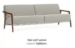 Eijerkamp Stel zelf samen zitbank Splinter aanbieding