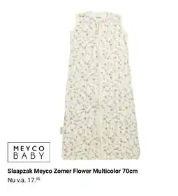 Van Asten BabySuperstore Slaapzak Meyco Zomer Flower Multicolor aanbieding