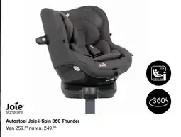 Van Asten BabySuperstore Autostoel Joie i-Spin 360 Thunder aanbieding
