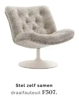 Eijerkamp Stel zelf samen draaifauteuil F507 aanbieding
