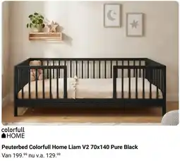 Van Asten BabySuperstore Peuterbed Colorfull Home Liam V2 aanbieding