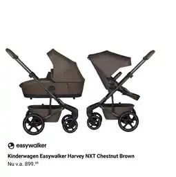 Van Asten BabySuperstore Kinderwagen Easywalker Harvey NXT Chestnut Brown aanbieding