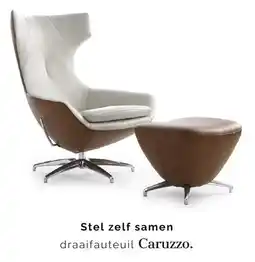 Eijerkamp Stel zelf samen draaifauteuil Caruzzo aanbieding