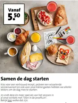 Intratuin Samen de dag starten aanbieding