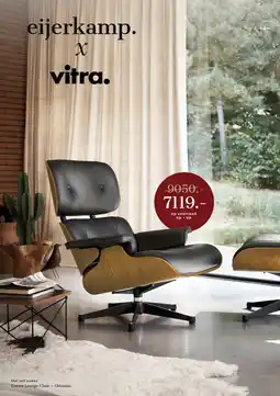 Eijerkamp Stel zelf samen Eames Lounge Chair + Ottoman aanbieding