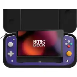 Bol.com Nitro Deck - Nintendo Switch Controller - Retro Purple Limited Edition aanbieding