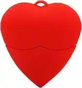 Bol.com Ulticool USB stick Hart 8 GB - valentijn cadeautje voor hem & haar - Valentijnsdag - Rood aanbieding
