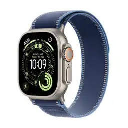 Expert Apple Watch Ultra 3 GPS + Cellular 49mm met Tail Loop - S/M Smartwatch Beige aanbieding