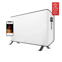 MediaMarkt Duux Edge 2000 W Smart Wit aanbieding