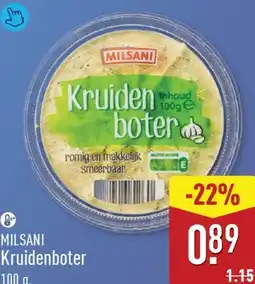 ALDI Milsani kruidenboter aanbieding
