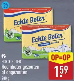 ALDI Echte boter roomboter gezouten of ongezouten aanbieding