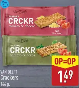 ALDI Van Delft crackers aanbieding