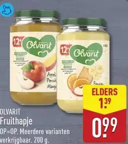 ALDI Olvarit Fruithapje aanbieding