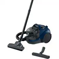 MediaMarkt Bosch Bgs21x320 Serie 4 - Stofzuiger Met Zaklozetechnologie Blauw aanbieding