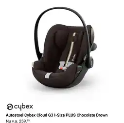Van Asten BabySuperstore Autostoel Cybex Cloud G3 I-Size PLUS Chocolate Brown aanbieding