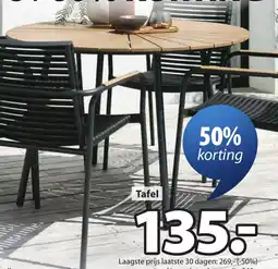 Jysk Jutlandia rangstrup tafel aanbieding