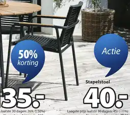 Jysk Jutlandia nabe stoelen aanbieding