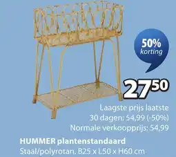 Jysk Hummer plantenstandaard aanbieding