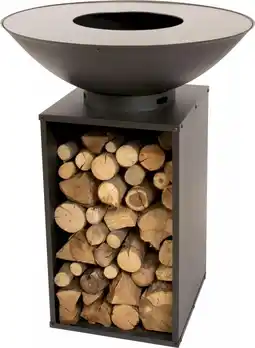 Wehkamp RedFire Onyx plancha BBQ Ø80 cm - incl. beschermhoes aanbieding