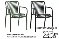 Jysk Nabben stapelstoel aanbieding