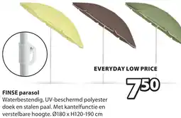Jysk FINSE parasol aanbieding
