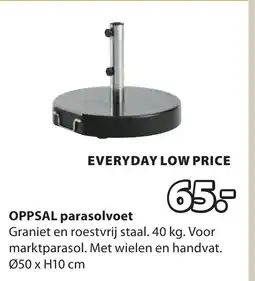 Jysk Oppsal parasolvoet aanbieding