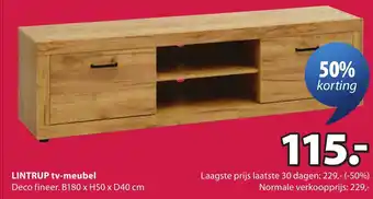 Jysk Lintrup tv-meubel aanbieding