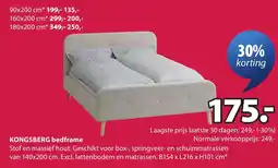 Jysk Kongsberg bedframe aanbieding