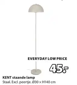 Jysk Kent staande lamp aanbieding