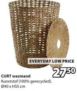 Jysk Curt wasmand aanbieding