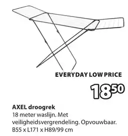 Jysk Axel droogrek aanbieding