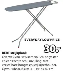 Jysk Bert strijkplank aanbieding