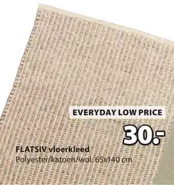 Jysk Flatsiv vloerkleed aanbieding