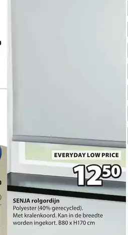 Jysk Senja rolgordijn aanbieding
