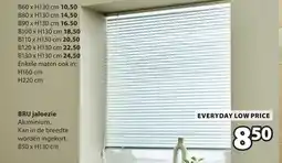 Jysk BRU jaloezie aanbieding