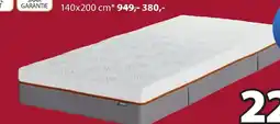 Jysk Buru springveermatras aanbieding