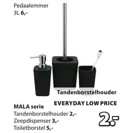 Jysk Mala serie aanbieding