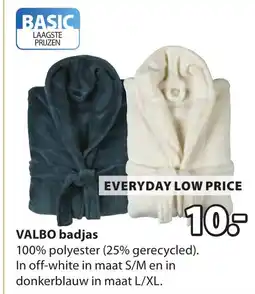 Jysk Valbo badjas aanbieding