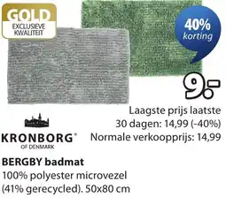 Jysk Bergby badmat aanbieding