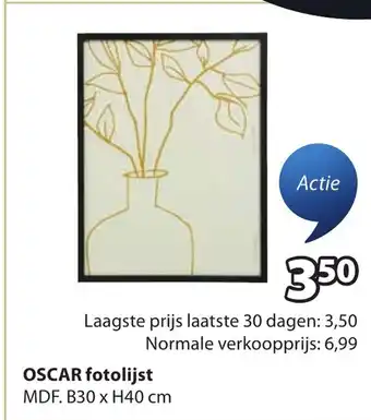 Jysk Oscar fotolijst aanbieding