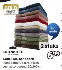 Jysk Karlstad handdoek aanbieding