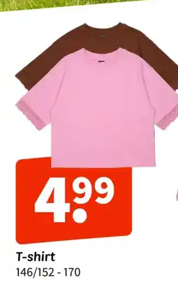 Wibra T-shirt aanbieding