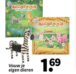 Wibra Vouw je eigen dieren aanbieding
