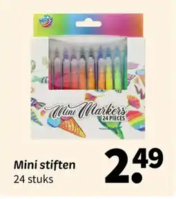 Wibra Mini markers aanbieding