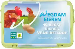 Dekamarkt Wegdam Vrije uitloopeieren s/m aanbieding