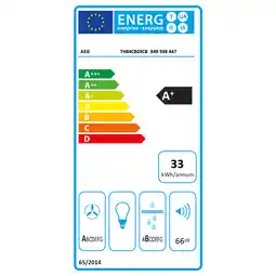 Expert AEG TH84CB03CB Inductie kookplaat met afzuiging Zwart aanbieding