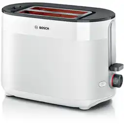 Expert Bosch TAT2M121 Broodrooster Wit aanbieding