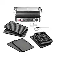 Expert Braun CG9167 MultiGrill 9 pro Contact grill Grijs aanbieding