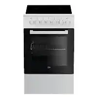 Expert Beko FSM57100GW Keramisch fornuis Wit aanbieding