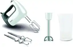 Expert Tefal HT4621 Mixer Wit aanbieding